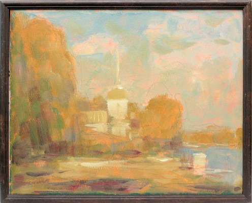 Алексеев Алексей Адольфович. Осень в Кусково